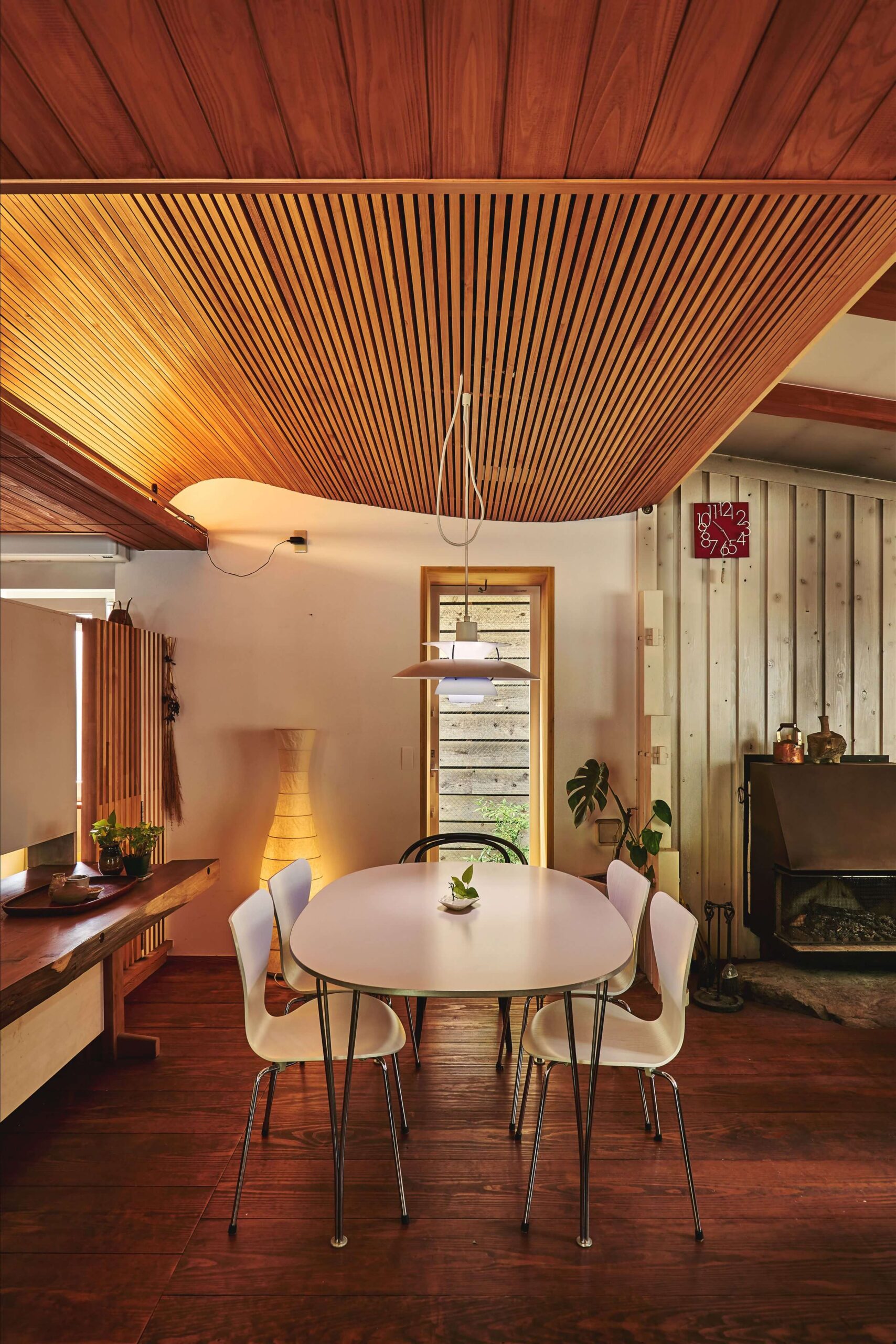 冬が温かく夏涼しい家